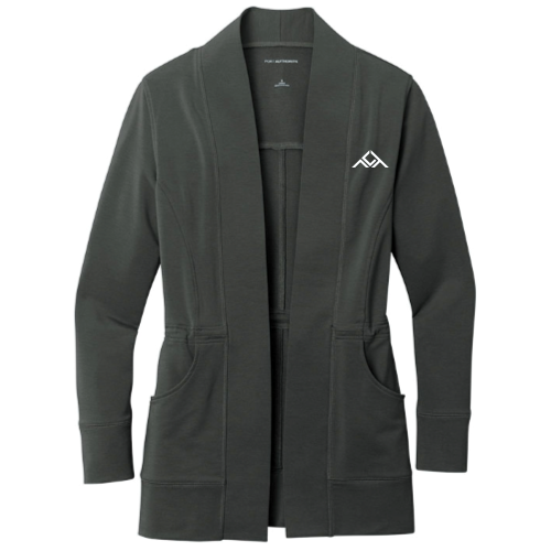 ACT - Port Authority Ladies Microterry Cardigan