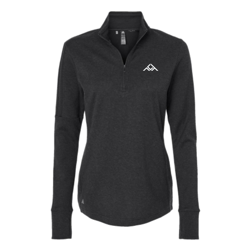 ACT - Women's 3-Stripes Quarter-Zip Sweater