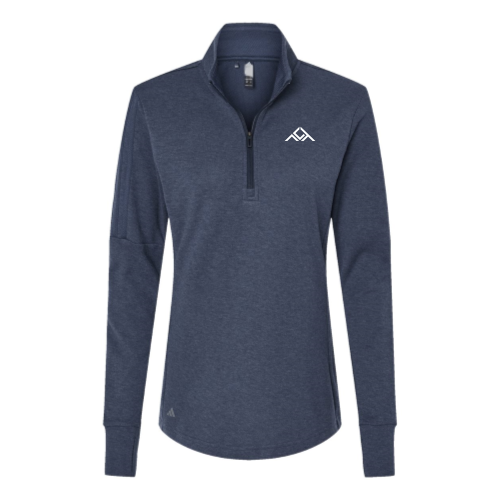 ACT - Women's 3-Stripes Quarter-Zip Sweater